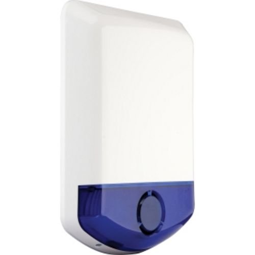 2 way wireless outdoor siren (with blue strobe)