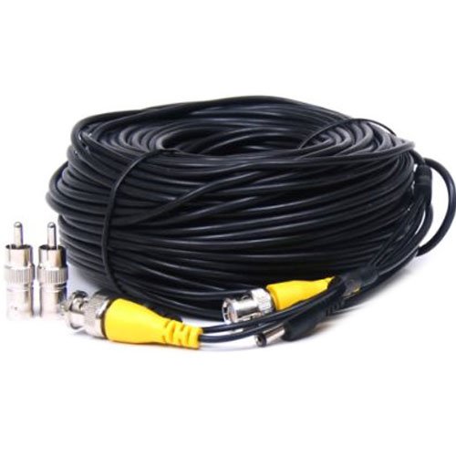 VideoSecu 150 Feet Video Power Security Camera Cable for CCTV Surveillance DVR System Installation CBV150 C13