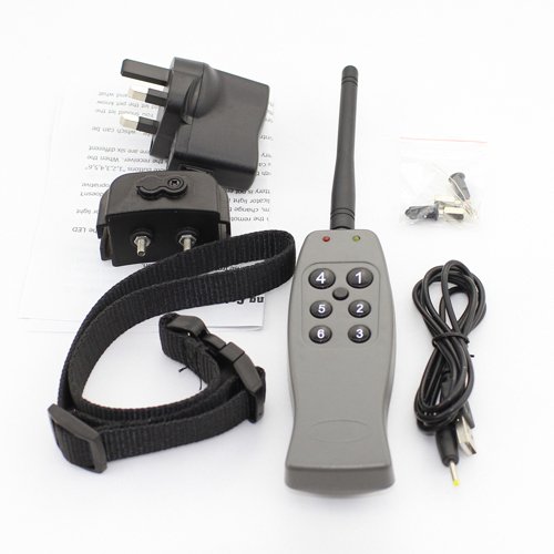 REMOTE CONTROL 6 level DOG TRAINING SHOCK COLLAR WITH ANTI-BARK Control