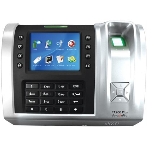 FingerTec Time Attendance TA200 Plus Color Fingerprint + RFID Time Clock