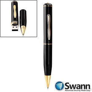 Swann DVR-421 PenCam Mini Video Camera & Recorder Executive-quality Black Ballpoint Pen