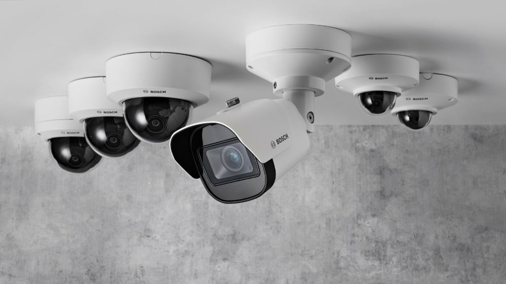 Bosch adds 3100i dome and bullet cameras for surveillance